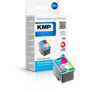 KMP H26 color Tintenpatrone ersetzt HP 343 (C8766E) KMP H26 color Tintenpatrone ersetzt HP 343 (C8766E)