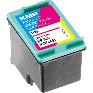 KMP H26 color Tintenpatrone ersetzt HP 343 (C8766E) KMP H26 color Tintenpatrone ersetzt HP 343 (C8766E)
