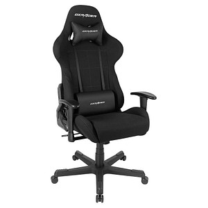 DXRacer Gaming Stuhl Formula Serie, Größe L, OH-FD01-N Stoff schwarz