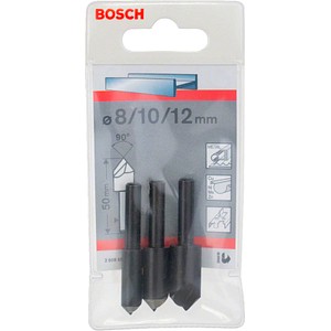 BOSCH Kegelsenker-Set, 3-teilig