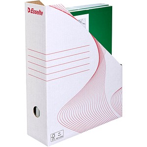 Esselte Archiv-Stehsammler weiß, 25 St.