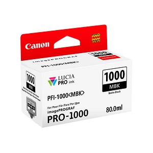Canon PFI-1000 MBK mattschwarz Tintenpatrone Canon PFI-1000 MBK mattschwarz Tintenpatrone