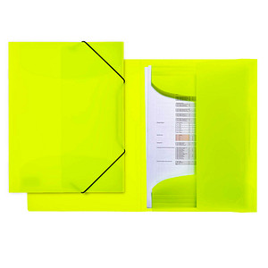 HERMA Sammelmappe Neon DIN A4 neon-gelb