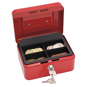 WEDO Geldkassette 145102X Größe 1 rot