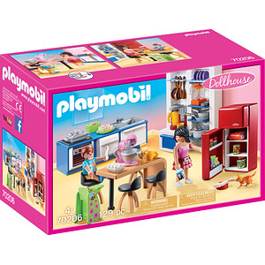 Playmobil® Dollhouse 70206 Familienküche Spielfiguren-Set