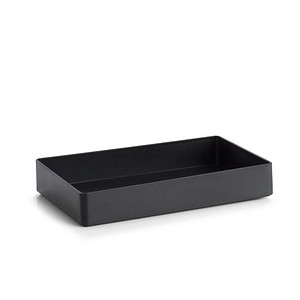 Zeller Schreibtisch-Organizer Universal schwarz Kunststoff 24,0 x 15,2 x 4,0 cm