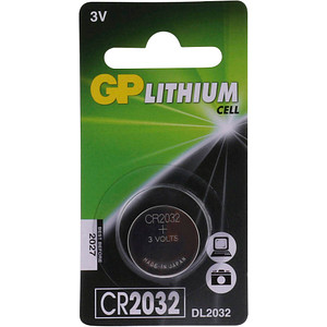 GP Knopfzelle CR2032 3,0 V