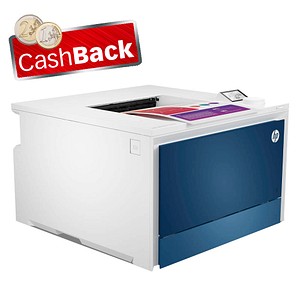 AKTION: HP Color LaserJet Pro 4202dw Farb-Laserdrucker weiß mit CashBack