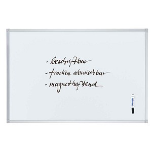 FRANKEN Whiteboard X-tra!Line 150,0 x 120,0 cm weiß emaillierter Stahl