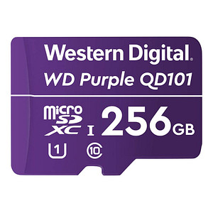 Western Digital Speicherkarte Purple SC QD101 microSDXC 256 GB