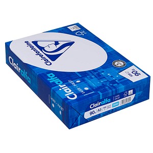 Clairefontaine Kopierpapier Clairalfa DIN A3 90 g/qm 500 Blatt Clairefontaine Kopierpapier Clairalfa DIN A3 90 g/qm 500 Blatt