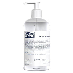 TORK Salubrin Händedesinfektionsgel 0,5 l