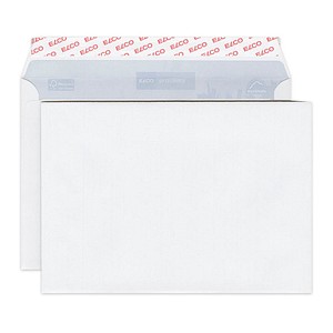 ELCO Briefumschläge Proclima DIN C5 ohne Fenster weiß haftklebend 25 St.