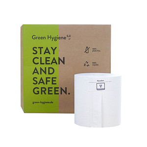 8 Green Hygiene® Handtuchrollen HANNELORE 2-lagig weiß