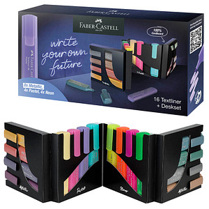 FABER-CASTELL TL 46  Textmarker farbsortiert, 16 St.