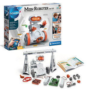 Clementoni Experimentierkasten Mein Roboter mc 5.0 weiß, orange