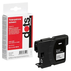 dots schwarz Tintenpatrone ersetzt brother LC-1100BK dots schwarz Tintenpatrone ersetzt brother LC-1100BK