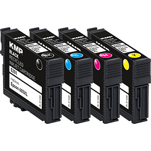 4 KMP E201V schwarz, cyan, magenta, gelb Tintenpatronen ersetzen EPSON 603XL (T03A6) 4 KMP E201V schwarz, cyan, magenta, gelb Tintenpatronen ersetzen EPSON 603XL (T03A6)