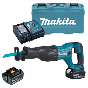 makita DJR186RT Akku-Säbelsäge Set 18,0 V, mit 1 Akku