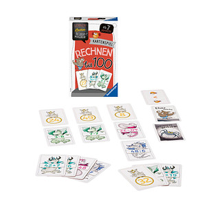 Ravensburger Lernen Lachen Selbermachen: Rechnen bis 100 Kartenspiel