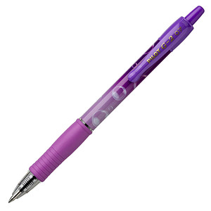 PILOT G2 Gelschreiber purpel 0,7 mm, Schreibfarbe: blau, 1 St.