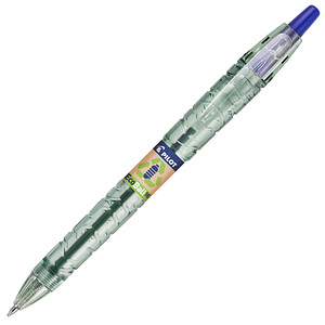 PILOT Kugelschreiber B2P „Bottle 2 Pen“ ECOBALL XB transparent/blau, Schreibfarbe: blau, 1 St.
