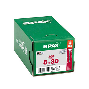 SPAX® Universalschrauben T20 Halbrundkopf WIROX 5 mm x 30 mm, 500 St.