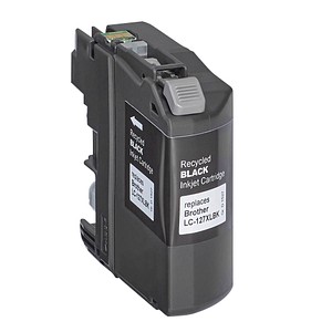 dots schwarz Tintenpatrone ersetzt brother LC-127XLBK dots schwarz Tintenpatrone ersetzt brother LC-127XLBK