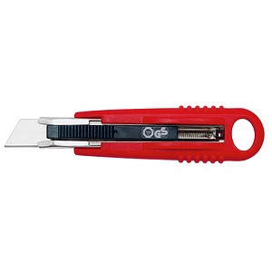 WEDO Safety Standard Cuttermesser rot 18 mm