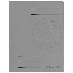 herlitz Schnellhefter Quality Karton grau DIN A4, 1 St.