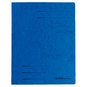 herlitz Schnellhefter Quality Karton blau DIN A4, 1 St.