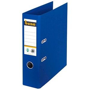 bene No.1 Ordner blau Karton 8,0 cm DIN A4 bene No.1 Ordner blau Karton 8,0 cm DIN A4