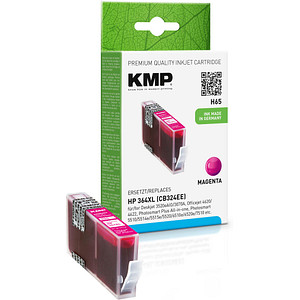 KMP H65  magenta Druckerpatrone kompatibel zu HP 364XL (CB324EE)