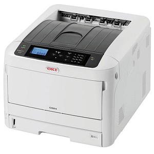 OKI C824dn Farb-Laserdrucker grau OKI C824dn Farb-Laserdrucker grau