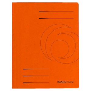 herlitz Schnellhefter Quality Karton orange DIN A4, 1 St.