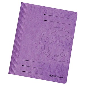 herlitz Schnellhefter Quality Karton violett DIN A4, 1 St.