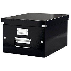 LEITZ Click & Store Aufbewahrungsbox 16,7 l schwarz 28,1 x 36,9 x 20,0 cm