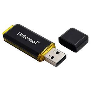 Intenso USB-Stick High Speed Line schwarz, gelb 64 GB