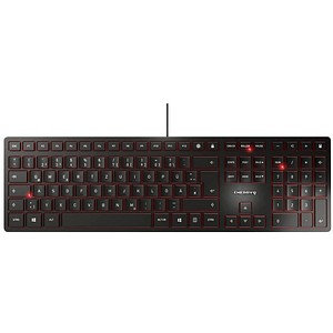 CHERRY KC 6000 SLIM Tastatur kabelgebunden schwarz