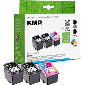 3 KMP H136V schwarz, color Tintenpatronen ersetzen HP 301 (E5Y87EE) 3 KMP H136V schwarz, color Tintenpatronen ersetzen HP 301 (E5Y87EE)