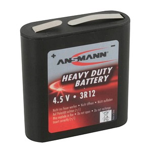 ANSMANN Batterie 3R12 Flachbatterie 4,5 V
