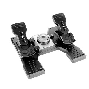 Logitech Flight Rudder Pedals Flugsimulator-Pedale