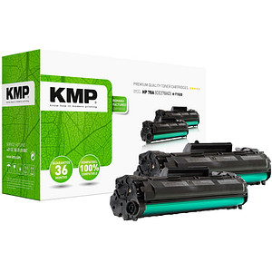 2 KMP H-T152D schwarz Toner ersetzen HP 78A (CE278AD) 2 KMP H-T152D schwarz Toner ersetzen HP 78A (CE278AD)