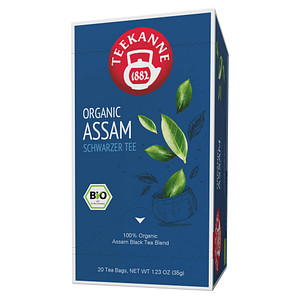 TEEKANNE ORGANIC ASSAM Bio-Tee 20 Portionen