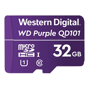 Western Digital Speicherkarte Purple SC QD101 microSDHC 32 GB