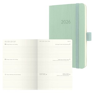 SIGEL Taschenkalender Conceptum 2026 mintgrün, 1 St.