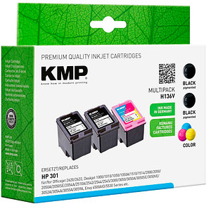 3 KMP H136V schwarz, color Tintenpatronen ersetzen HP 301 (E5Y87EE) 3 KMP H136V schwarz, color Tintenpatronen ersetzen HP 301 (E5Y87EE)