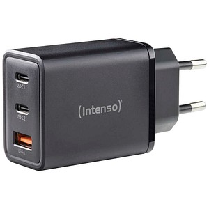 Intenso W65ACC GaN Ladeadapter schwarz, 65 Watt