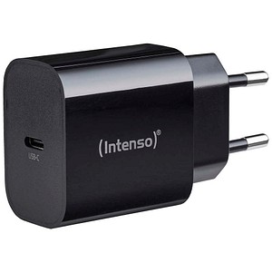 Intenso W20C Ladeadapter schwarz, 20 Watt