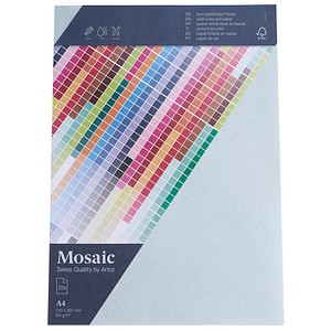 artoz Briefpapier Mosaic hellblau DIN A4 90 g/qm 25 Blatt artoz Briefpapier Mosaic hellblau DIN A4 90 g/qm 25 Blatt